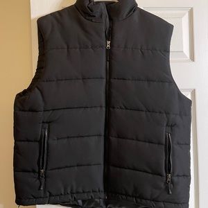 Men’s black vest